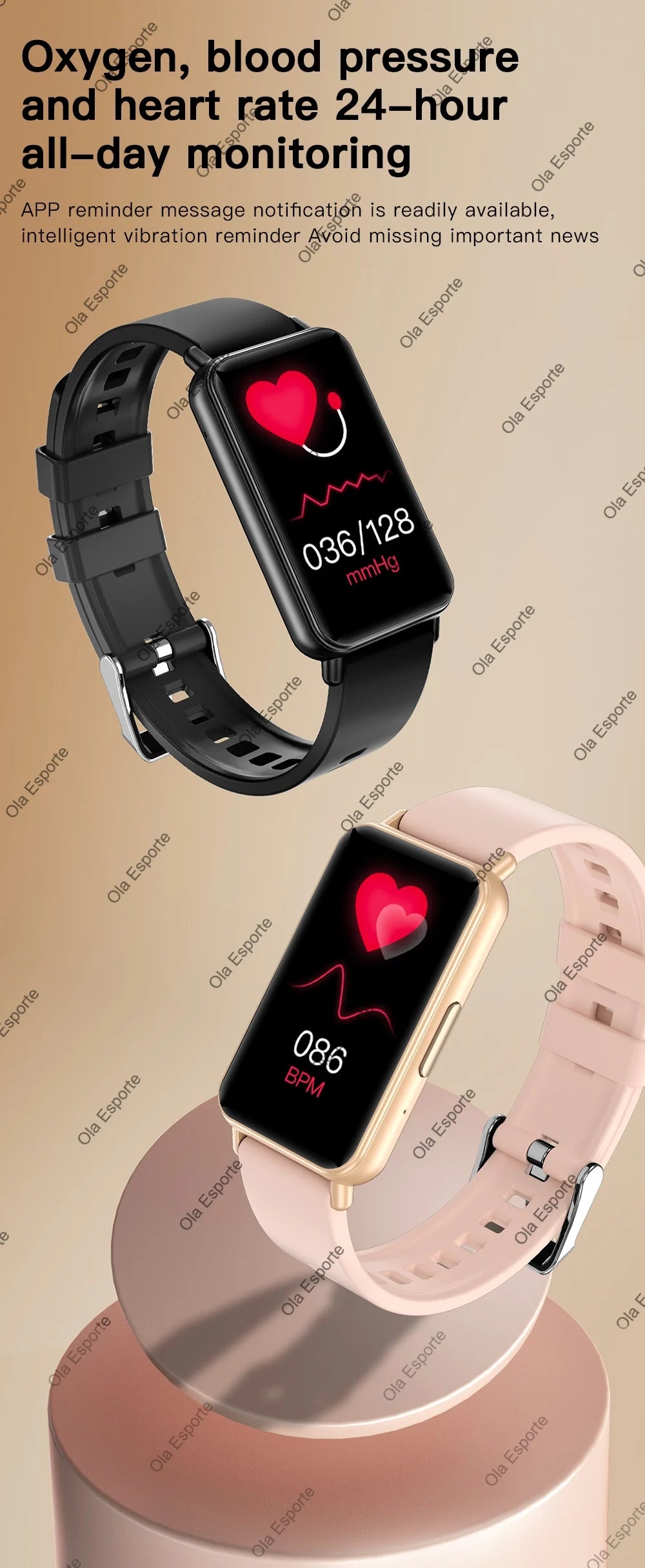 2025 Smart Bracelet – Heart Rate Monitor, Fitness Tracker & Bluetooth Call