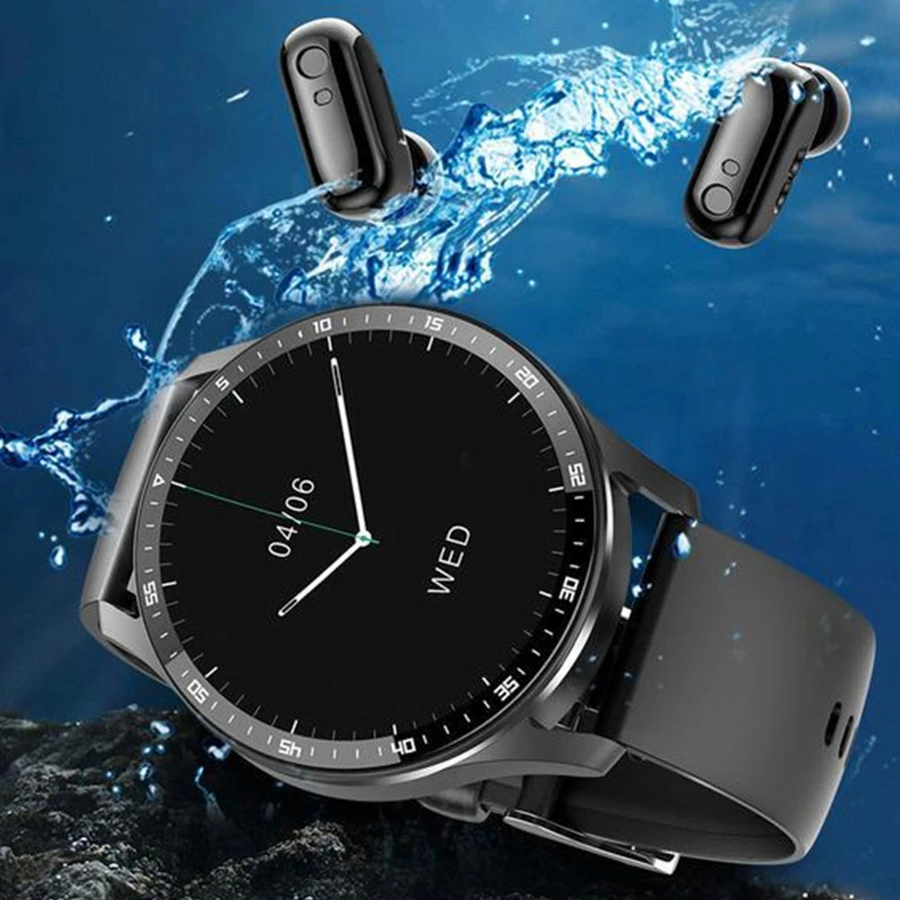 X7 2-in-1 Smart Watch with TWS Bluetooth Earbuds – Fitness & Health Monitor