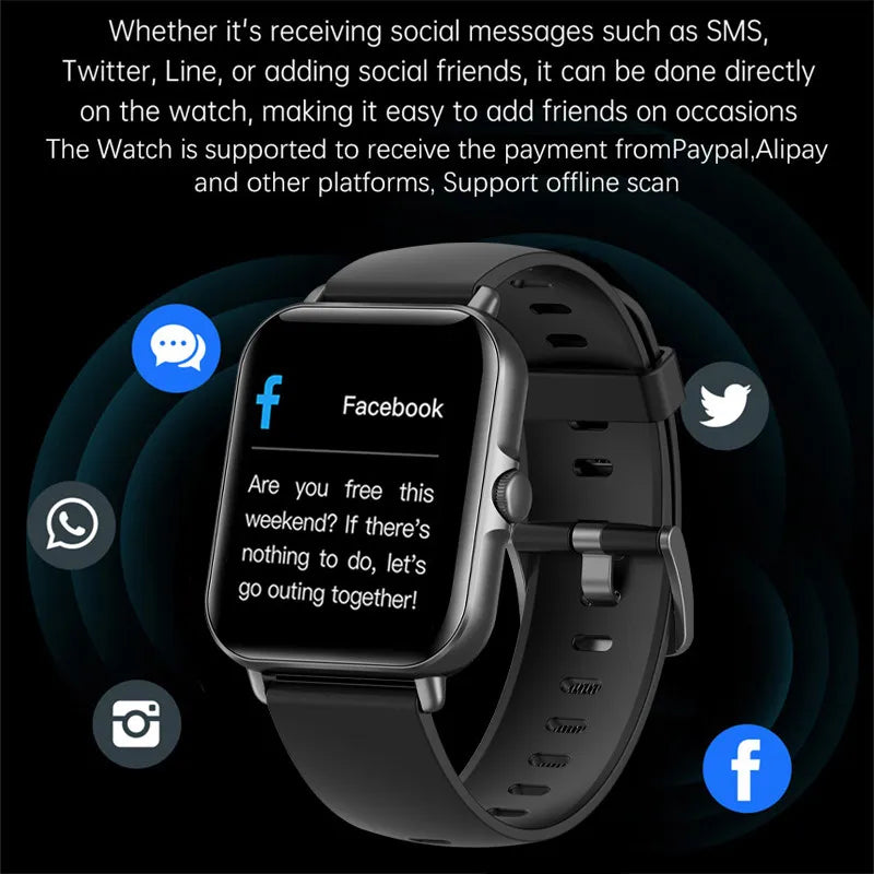 2025 Smart Watch – Bluetooth Call, Music & Fitness Tracker