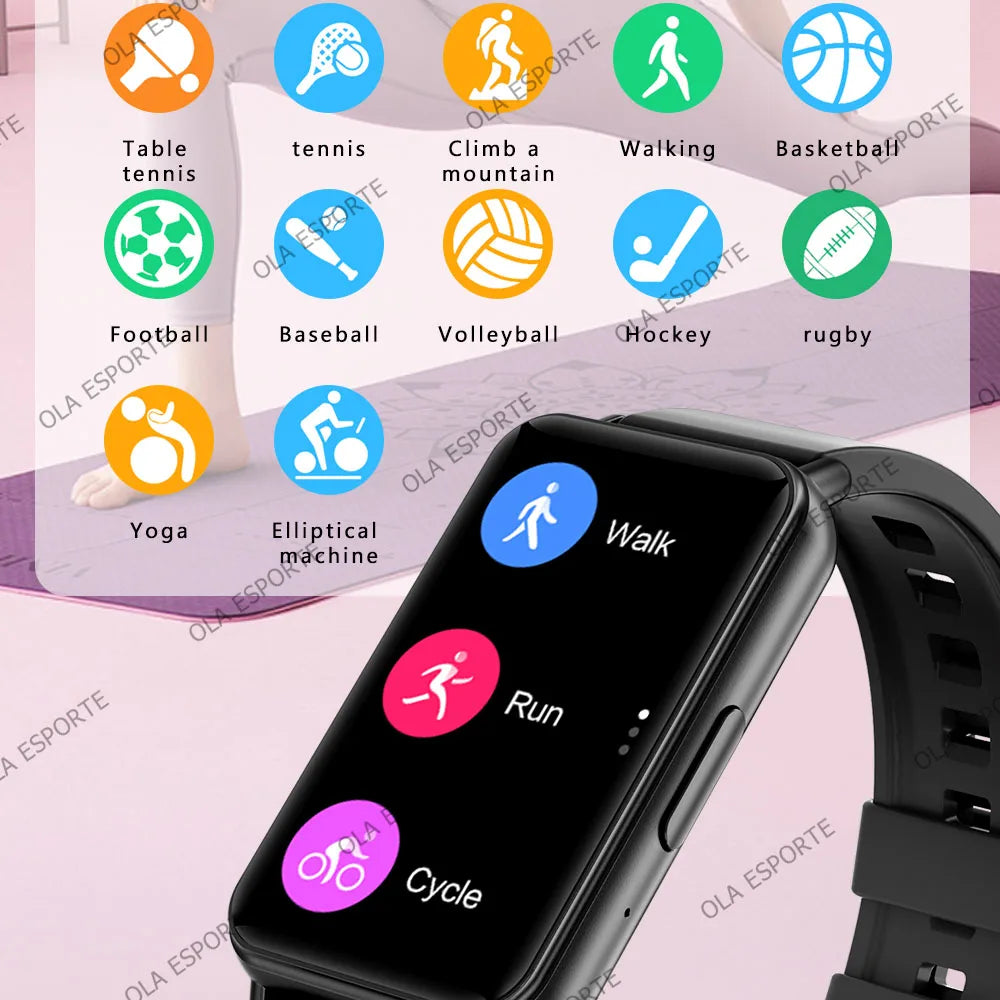 2025 Smart Bracelet – Heart Rate Monitor, Fitness Tracker & Bluetooth Call