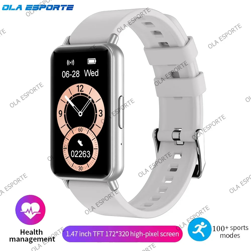 2025 Smart Bracelet – Heart Rate Monitor, Fitness Tracker & Bluetooth Call