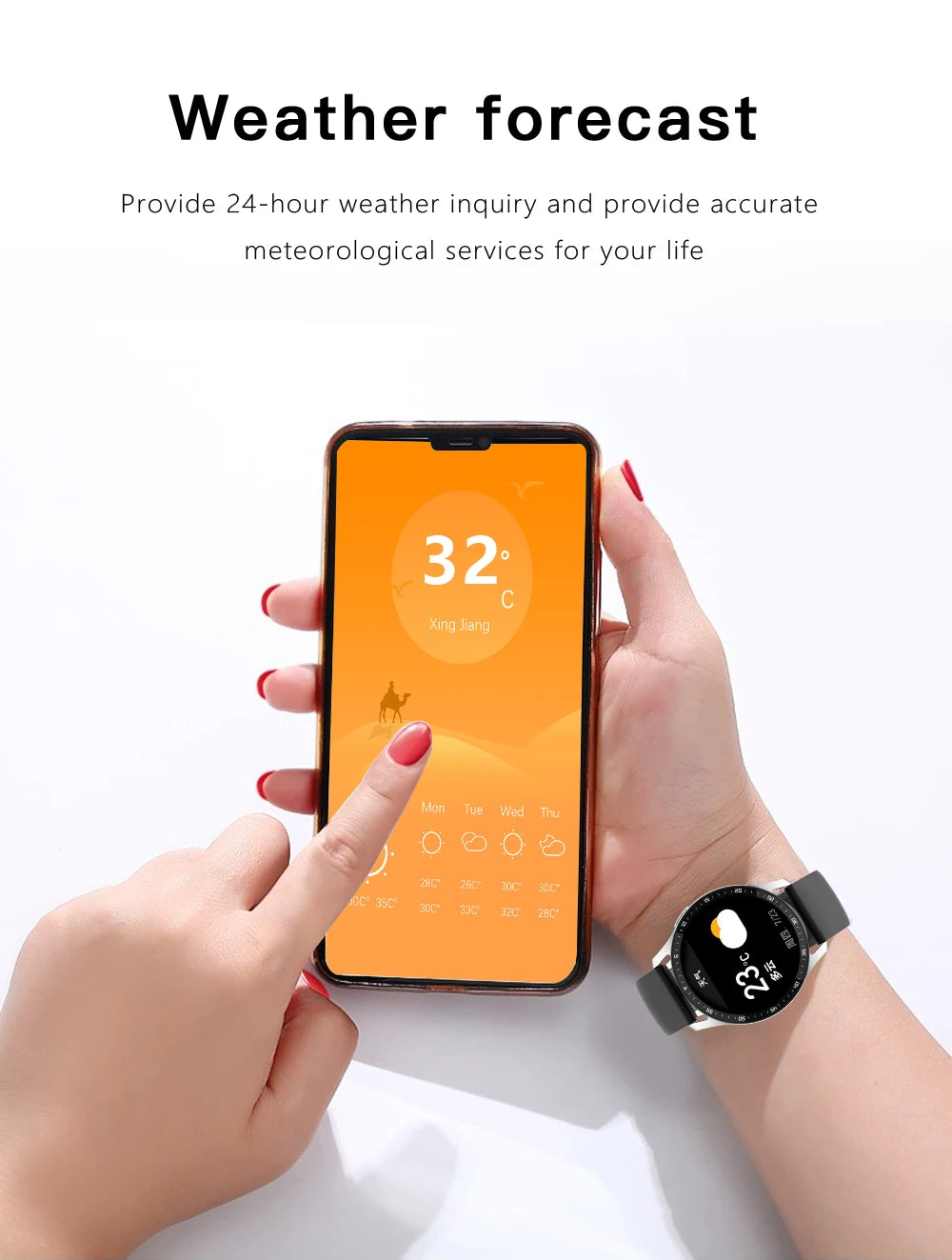 X7 2-in-1 Smart Watch with TWS Bluetooth Earbuds – Fitness & Health Monitor