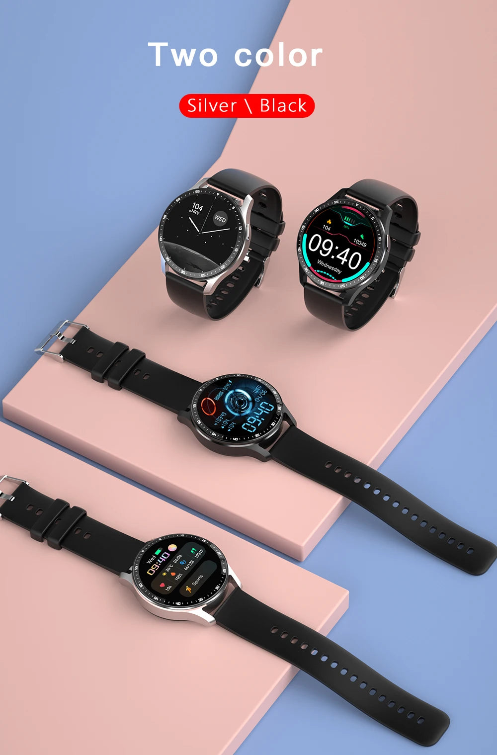 X7 2-in-1 Smart Watch with TWS Bluetooth Earbuds – Fitness & Health Monitor