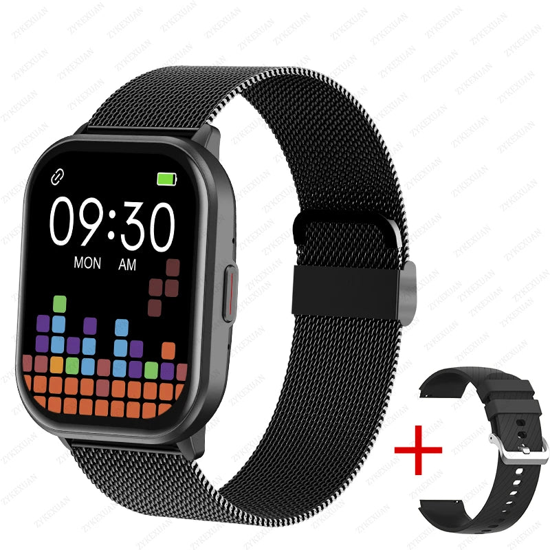 2024 Smart Watch – Heart Rate & Blood Pressure Fitness Tracker with Bluetooth Call