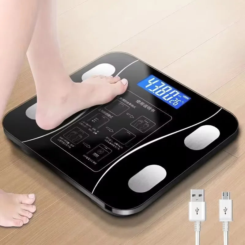 2025 Smart Body Fat Scale – Bluetooth Digital Body Composition Analyzer