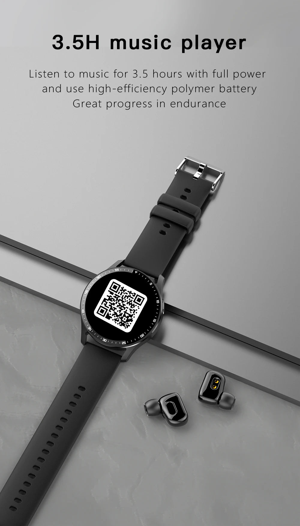 X7 2-in-1 Smart Watch with TWS Bluetooth Earbuds – Fitness & Health Monitor
