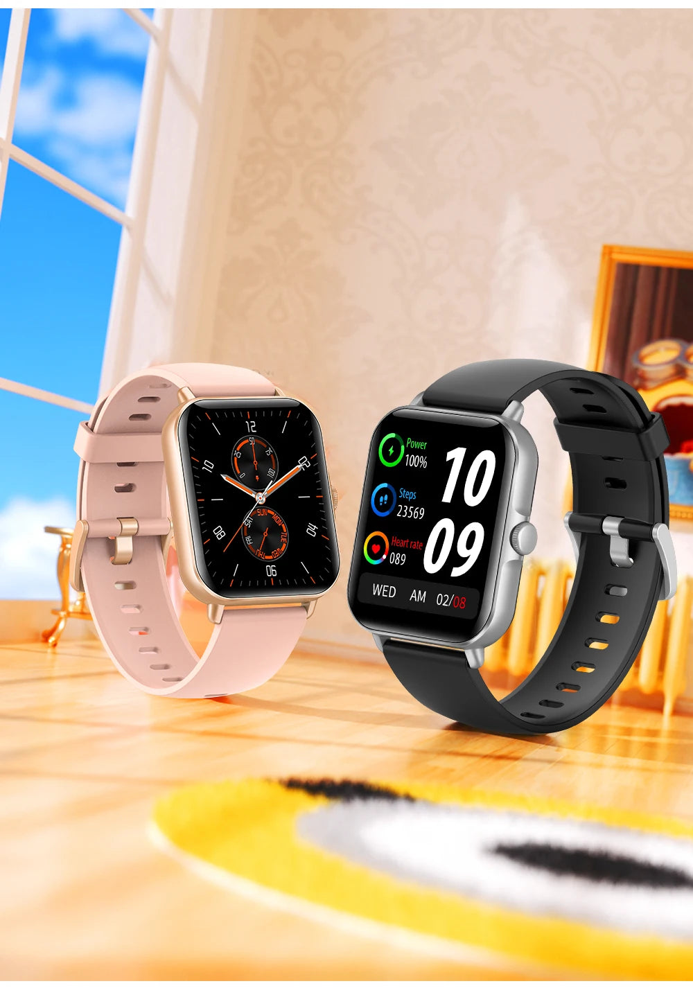 2025 Smart Watch – Bluetooth Call, Music & Fitness Tracker