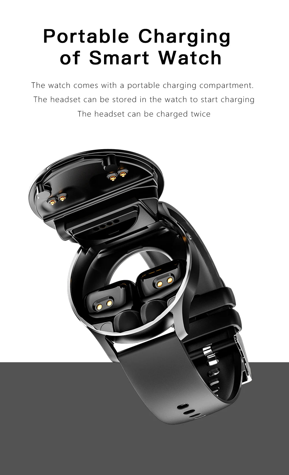 X7 2-in-1 Smart Watch with TWS Bluetooth Earbuds – Fitness & Health Monitor