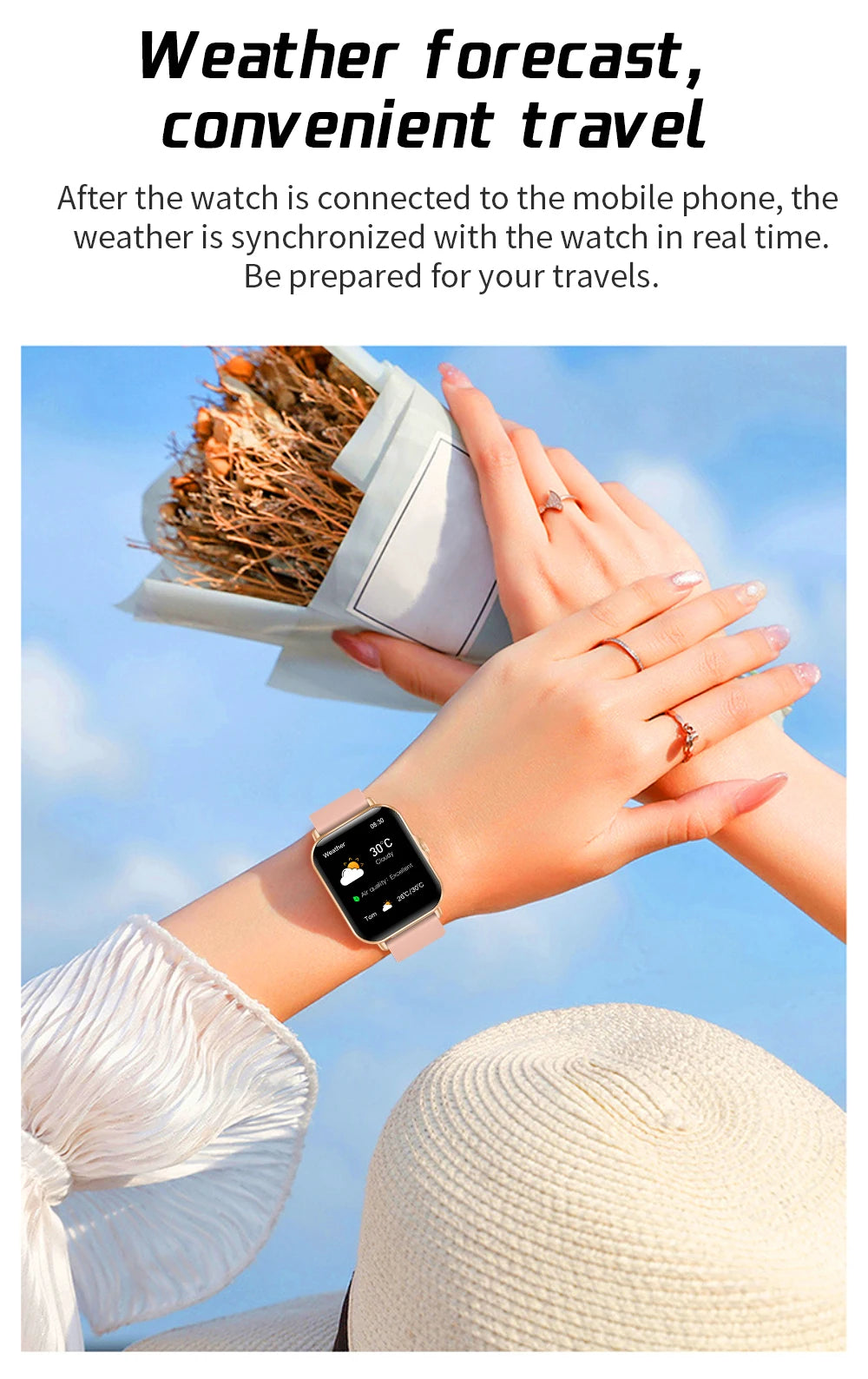 2025 Smart Watch – Bluetooth Call, Music & Fitness Tracker