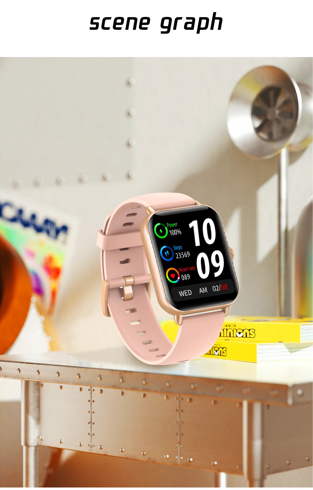 2025 Smart Watch – Bluetooth Call, Music & Fitness Tracker