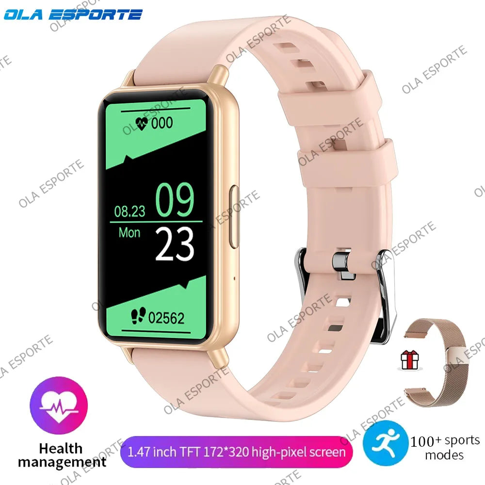 2025 Smart Bracelet – Heart Rate Monitor, Fitness Tracker & Bluetooth Call