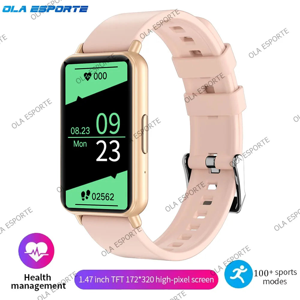 2025 Smart Bracelet – Heart Rate Monitor, Fitness Tracker & Bluetooth Call