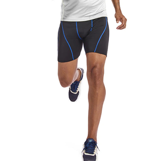 Men’s Compression Shorts – Quick Dry Training Tights for Running, Gym, and Fitness
