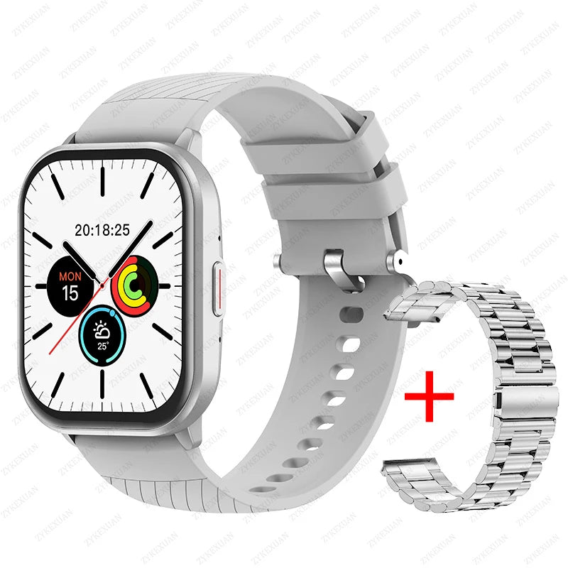 2024 Smart Watch – Heart Rate & Blood Pressure Fitness Tracker with Bluetooth Call