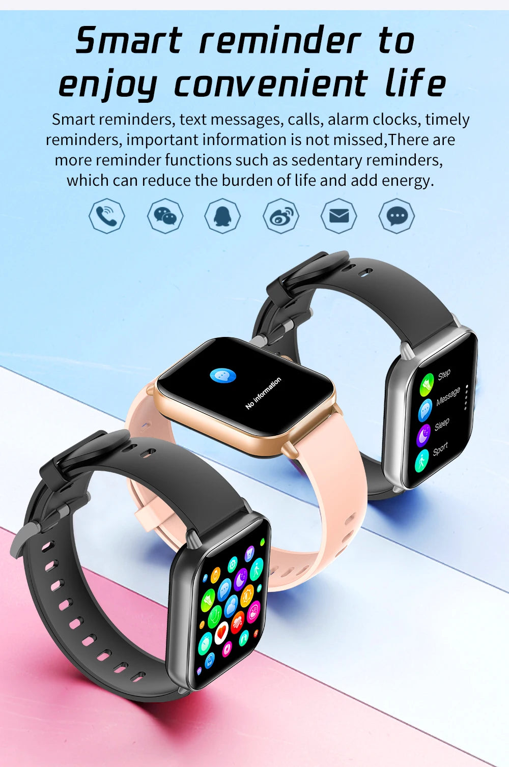 2025 Smart Watch – Bluetooth Call, Music & Fitness Tracker