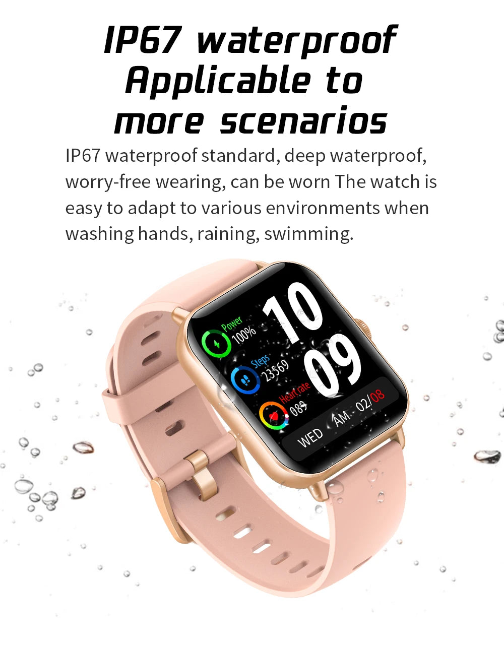 2025 Smart Watch – Bluetooth Call, Music & Fitness Tracker