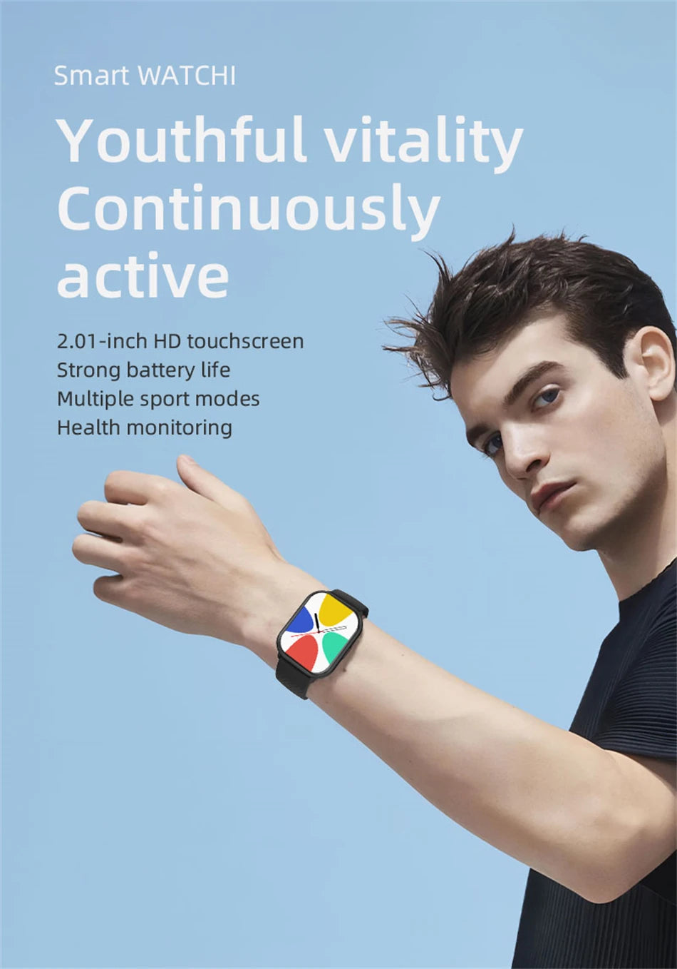 2024 Smart Watch – Heart Rate & Blood Pressure Fitness Tracker with Bluetooth Call