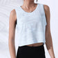 Women’s Camouflage Mesh Vest – Breathable Crop Tank for Fitness