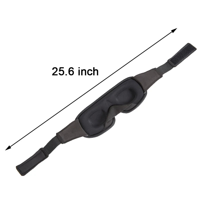 3D Padded Sleep Mask – Light-Blocking Eye Shade & Sleeping Aid