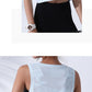 Women’s Camouflage Mesh Vest – Breathable Crop Tank for Fitness