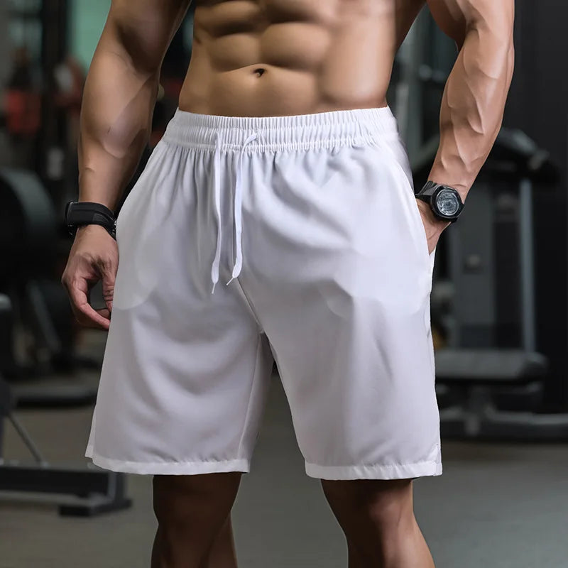 Men’s Quick-Dry Sport Shorts – Breathable Running & Tennis Fitness Shorts