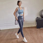 Women’s Two-Piece Yoga Set – Sports Bra and Leggings/Shorts Workout Outfit for Fitness and Gym