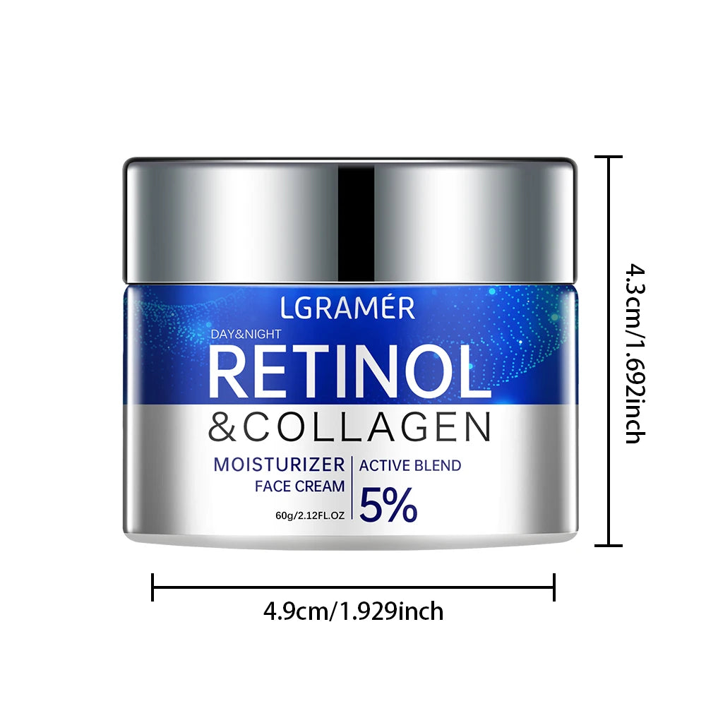 Retinol Anti-Aging Cream – Wrinkle Removing, Firming & Moisturizing Face Cream for Fine Lines and Brightening