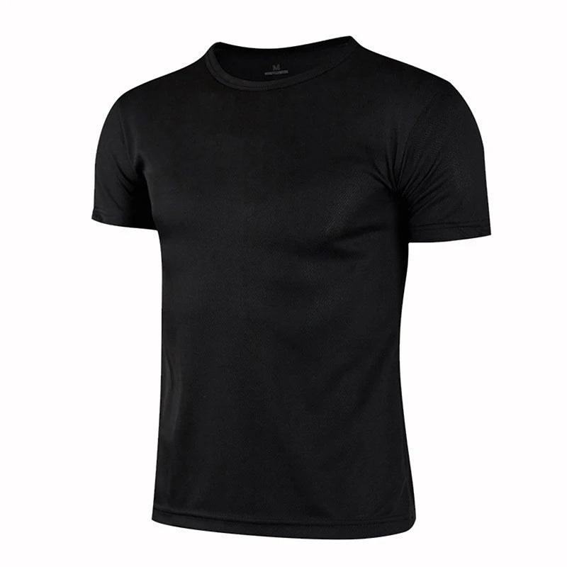 Men’s Quick-Dry Sport T-Shirt – Short Sleeve Gym & Running Fitness Shirt