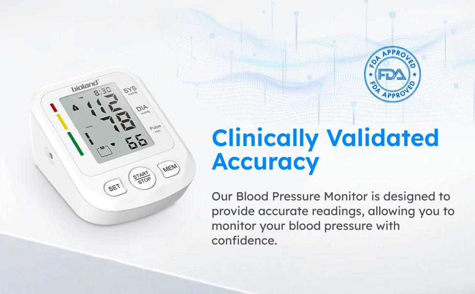 Bioland 2005 Blood Pressure Monitor – Automatic Upper Arm Digital Tensiometer