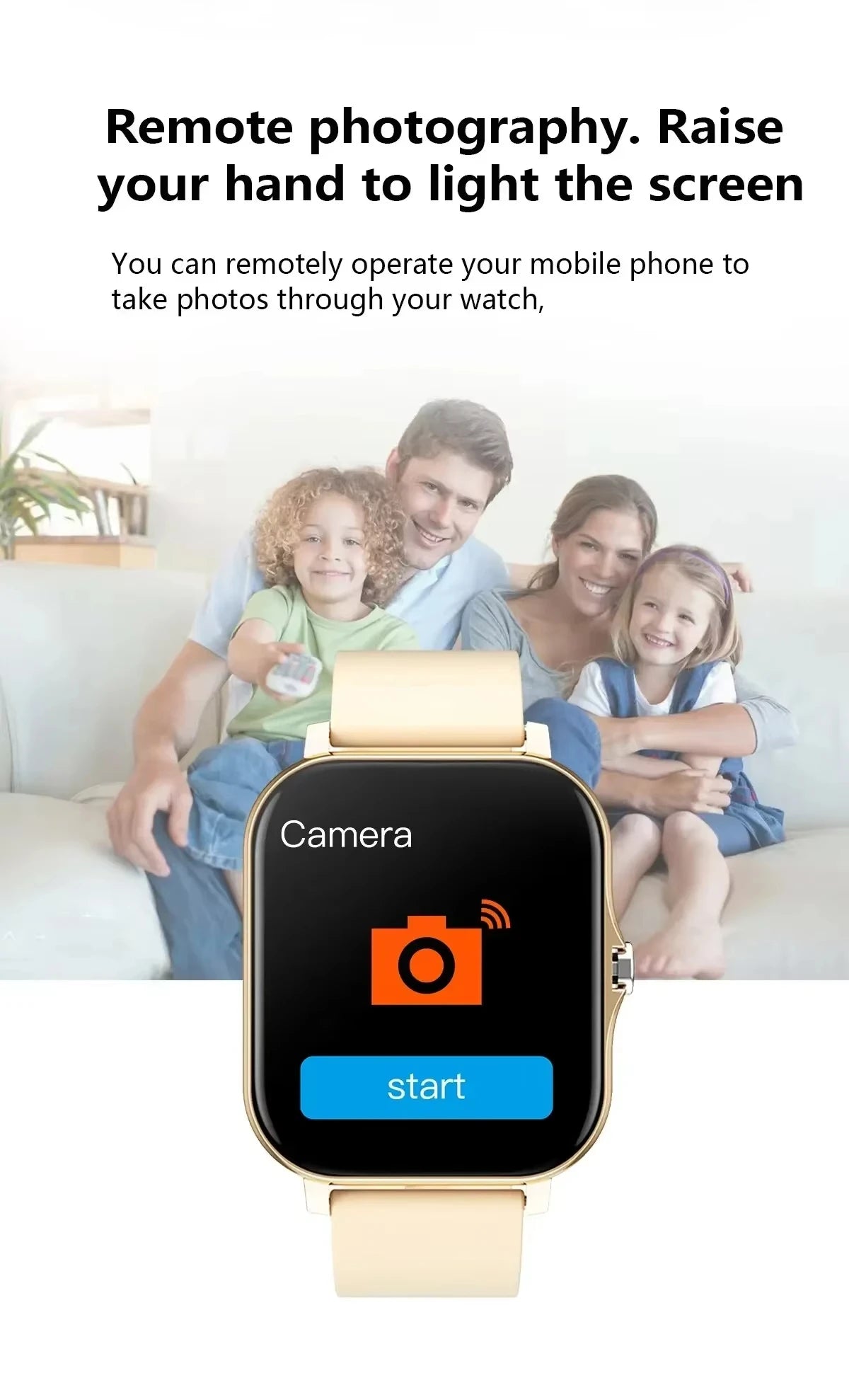 Xiaomi Smart Watch – Waterproof Fitness Tracker with Heart Rate Monitor