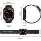 2024 Smart Watch – Heart Rate & Blood Pressure Fitness Tracker with Bluetooth Call