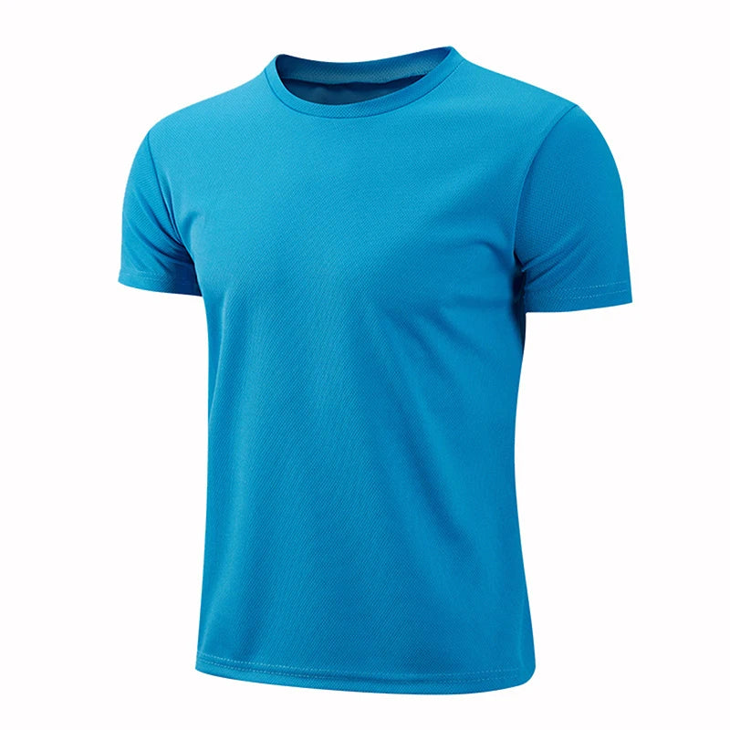 Men’s Quick-Dry Sport T-Shirt – Short Sleeve Gym & Running Fitness Shirt