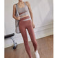 Women’s Two-Piece Yoga Set – Sports Bra and Leggings/Shorts Workout Outfit for Fitness and Gym