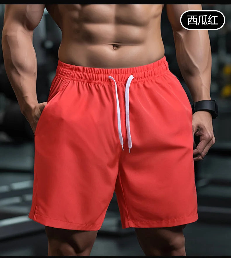 Men’s Quick-Dry Sport Shorts – Breathable Running & Tennis Fitness Shorts