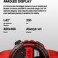 Zeblaze Ares 3 Plus – 1.43" HD AMOLED Smartwatch with Voice Calling