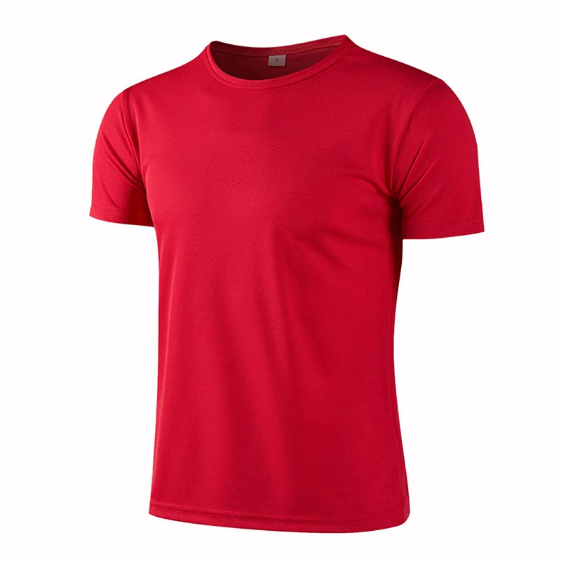 Men’s Quick-Dry Sport T-Shirt – Short Sleeve Gym & Running Fitness Shirt