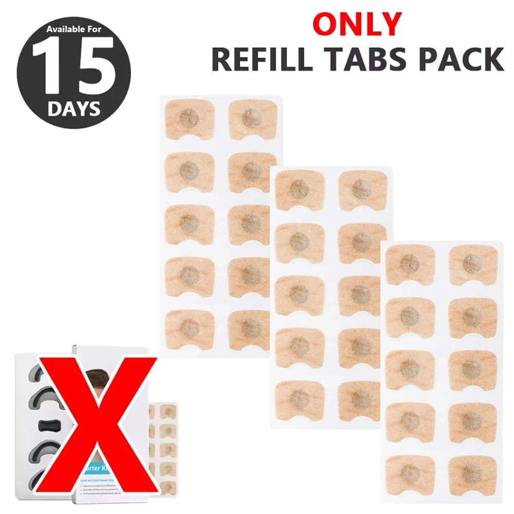 Magnetic Nasal Strips – Skin-Safe Sport Breathing & Anti-Snore Kit