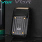 VGR V-363 Professional Electric Shaver with Digital Display – Rechargeable Beard Trimmer for Men