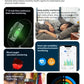 2208A Smart Bracelet – Heart Rate & Blood Pressure Fitness Tracker