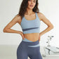 Women’s Two-Piece Yoga Set – Sports Bra and Leggings/Shorts Workout Outfit for Fitness and Gym