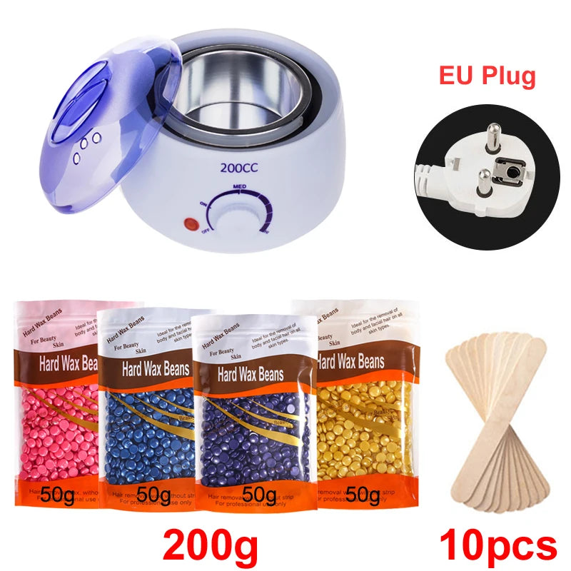 200ml Wax Heater Kit – Smart Hair Removal & Paraffin Wax Machine