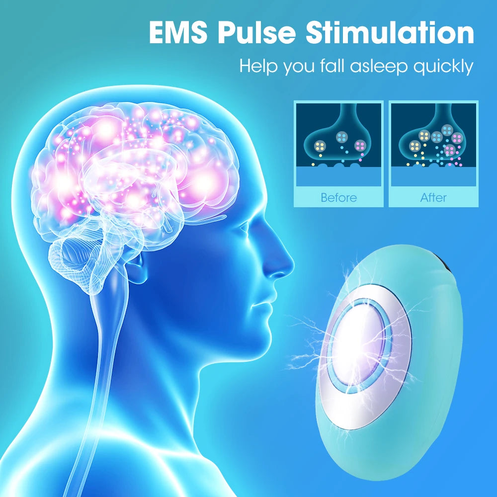 Smart Sleep Aid Device – Pulse Neuro Stimulation for Anxiety & Insomnia