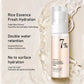 Rice Toner & Cleanser Set – 70% Rice Extract Serum with Niacinamide, Deep Cleansing Foam & Moisturizer for Dry Skin