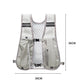 Lightweight Running Vest with Hydration & Phone Storage – Reflective Sports Chest Pack for Biking and Jogging
