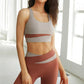 Women’s Two-Piece Yoga Set – Sports Bra and Leggings/Shorts Workout Outfit for Fitness and Gym