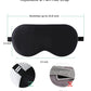 100% Silk Sleep Mask – Natural Eye Mask with Adjustable Strap