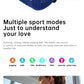 Men’s 1.85" Smart Watch – Heart Rate & SpO₂ Monitor with Multi-Sport Modes