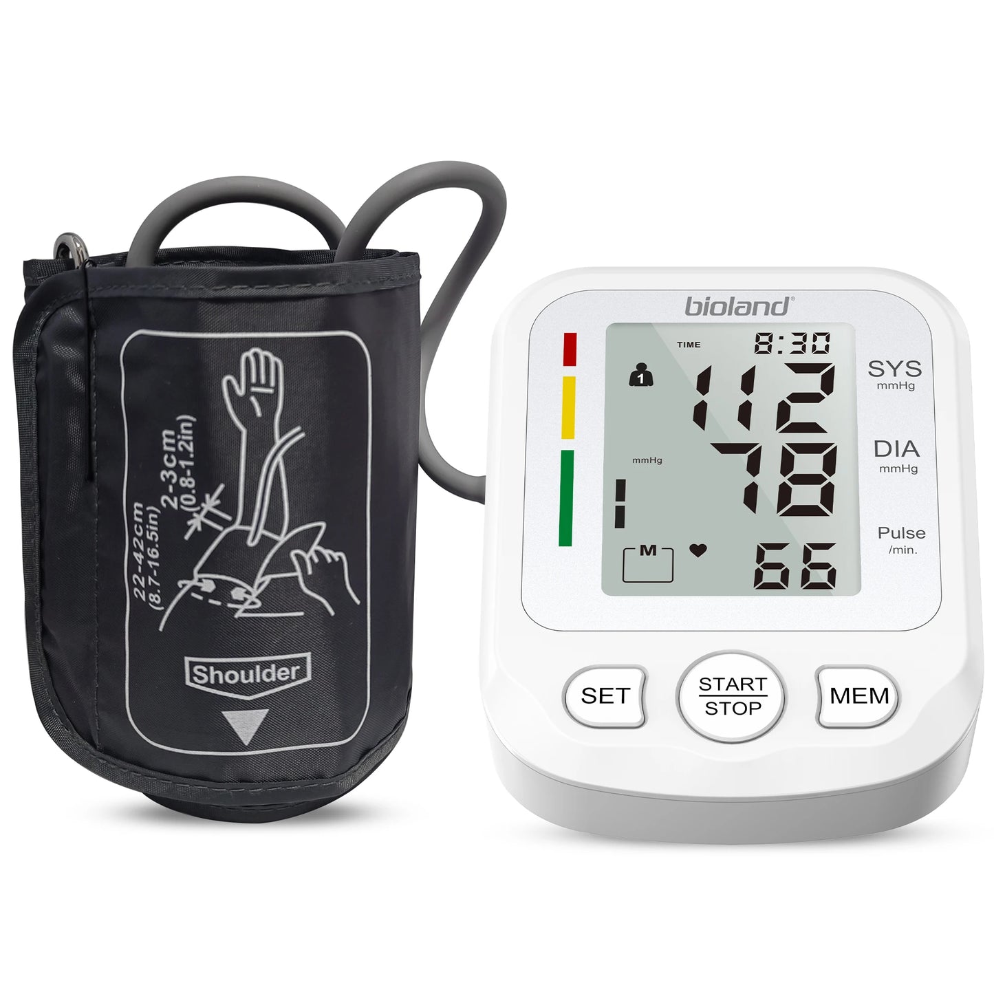 Bioland 2005 Blood Pressure Monitor – Automatic Upper Arm Digital Tensiometer