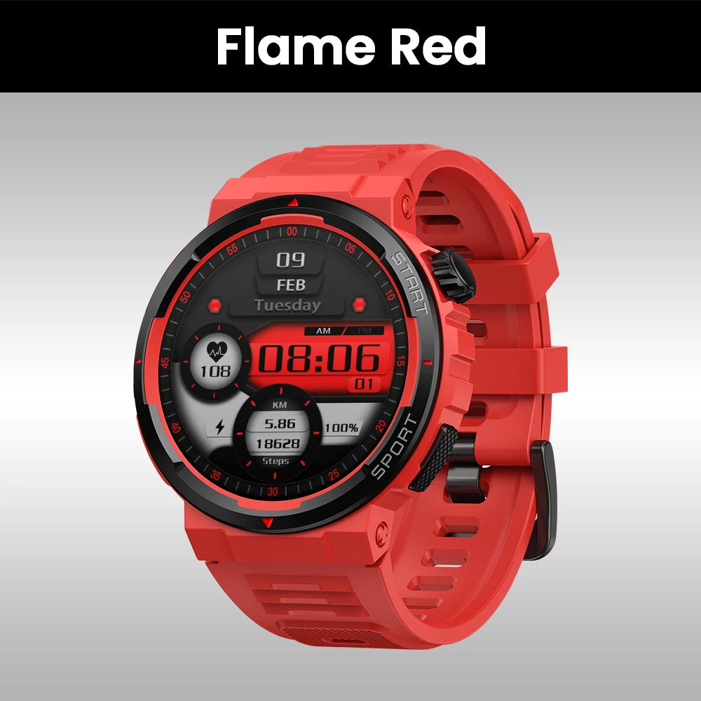 Zeblaze Ares 3 Plus – 1.43" HD AMOLED Smartwatch with Voice Calling