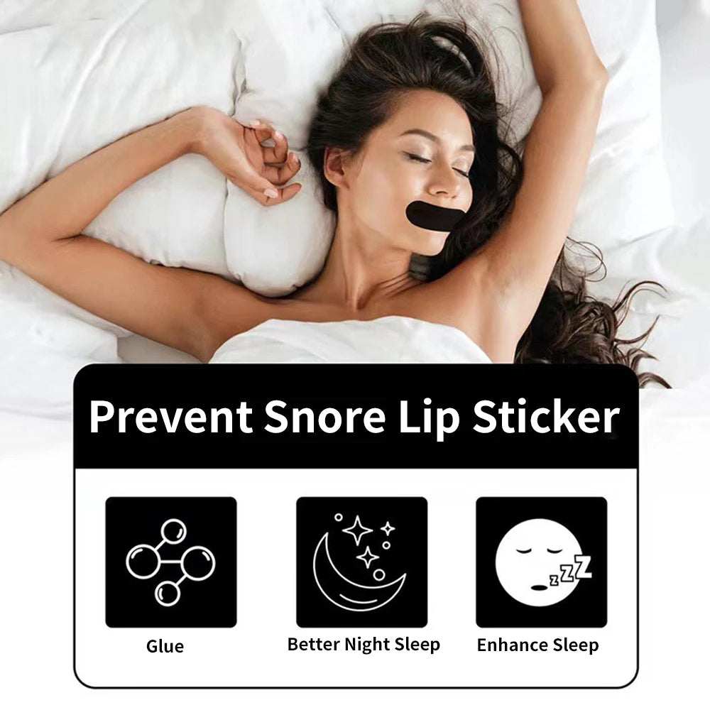 Anti-Snoring Mouth Tape – Sleep Strips for Better Breathing (30/60/90/150pcs)